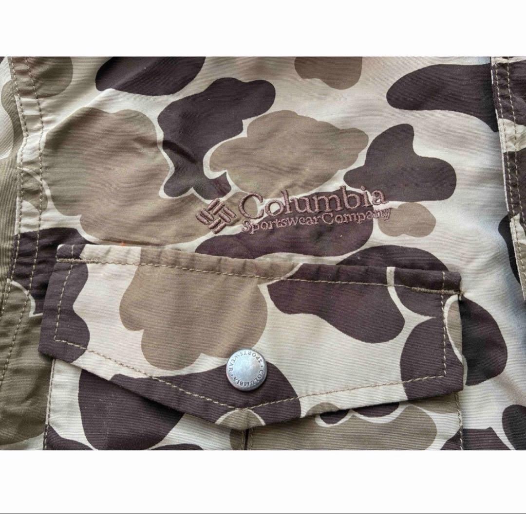 Columbia 迷彩 マウンテンパーカー　ダックカモ　XL
