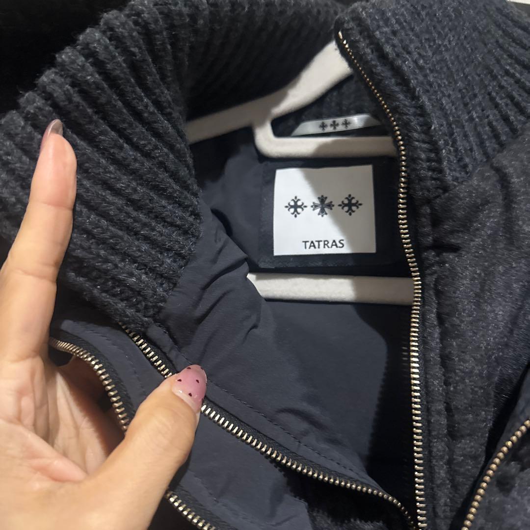 TATRAS ダークグレー ダウンベスト
