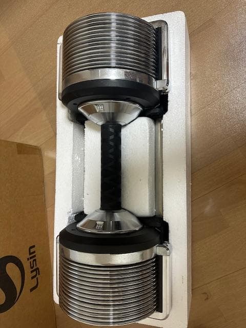 格安【引取限定】ライシン 可変式ダンベル 1kg刻み 32kg 2個セット