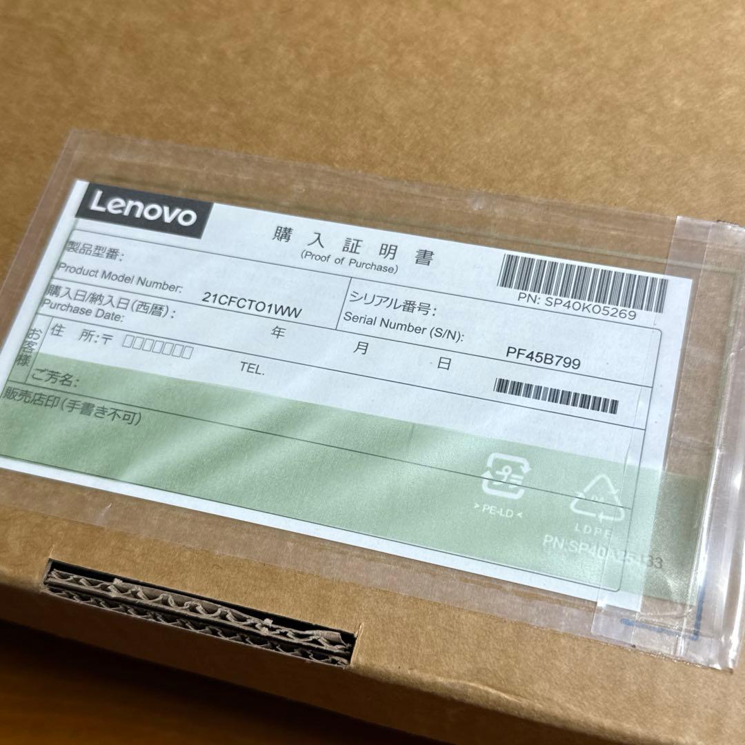ThinkPad T14 gen3 AMD 32GB 512GB 画面不良