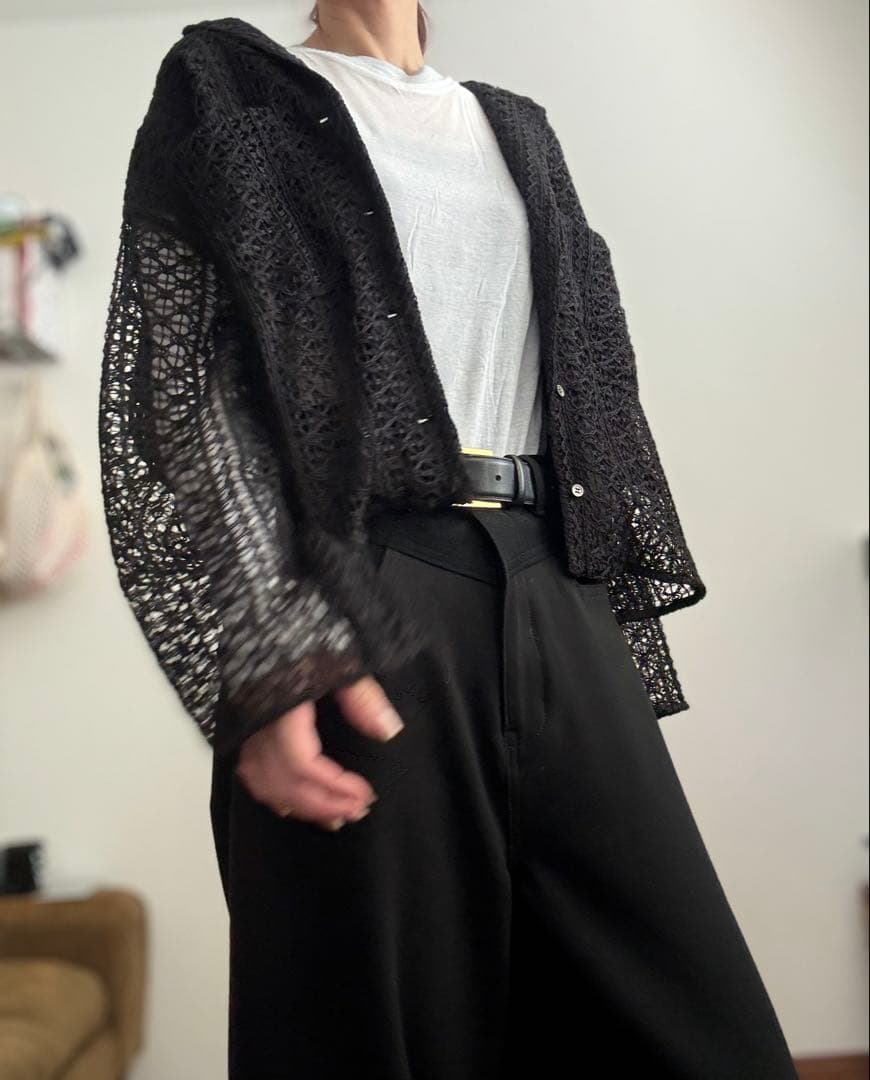 ETRE TOKYO レーシーショートシャツ