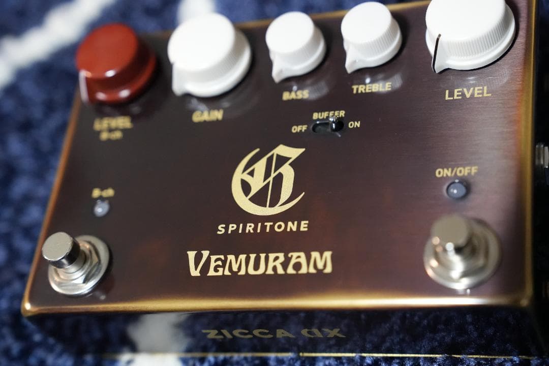 VEMURAM SPIRITONE Charシグネチャー オーバードライブペダル