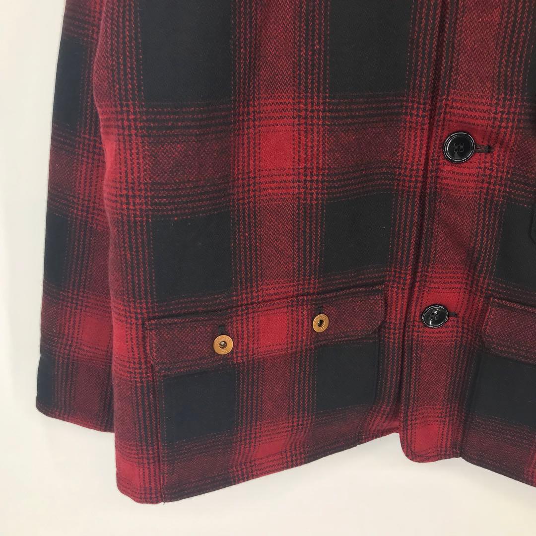 【未使用】アットダーティー　ブルゾン　L　オンブレチェック