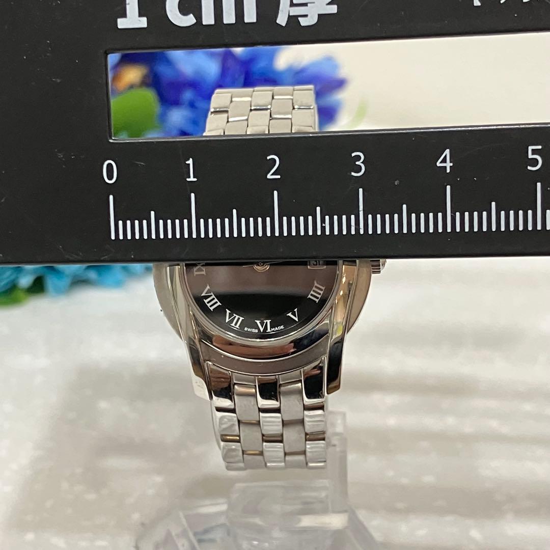 【美品】GUCCI グッチ 5500L クォーツ腕時計 ブラック　電池新品