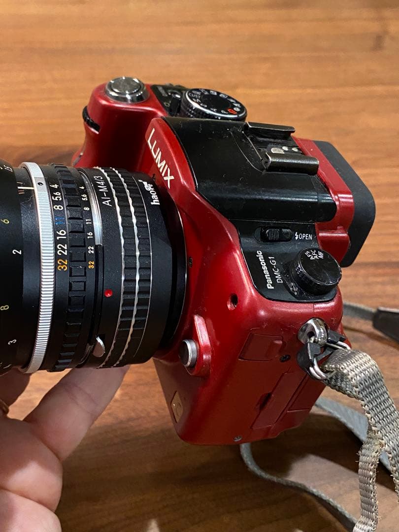 LUMIX G1 ミラーレス一眼　ニコンシリーズE 70-210 動作品　望遠