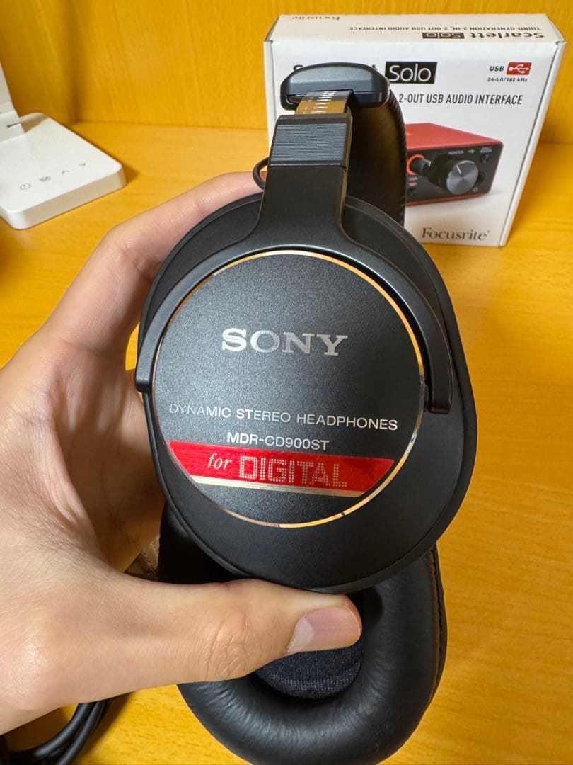 SONY MDR-CD900ST モニターヘッドホン