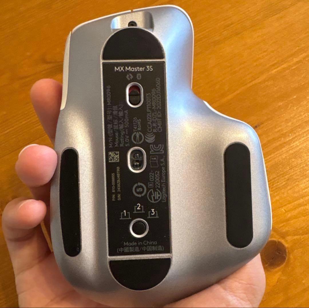 【美品】Logicool MX MASTER 3S 静音 ホワイト