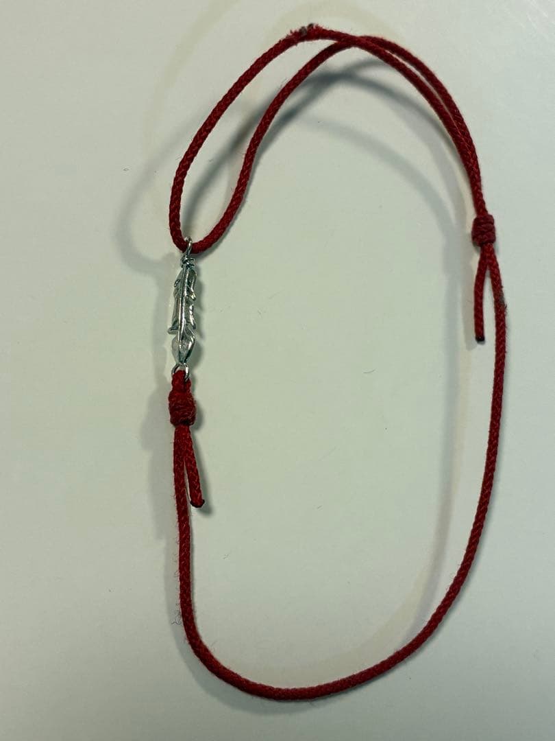 SYMPATHY OF SOUL フェザーブレスレットホワイトゴールドk18WG