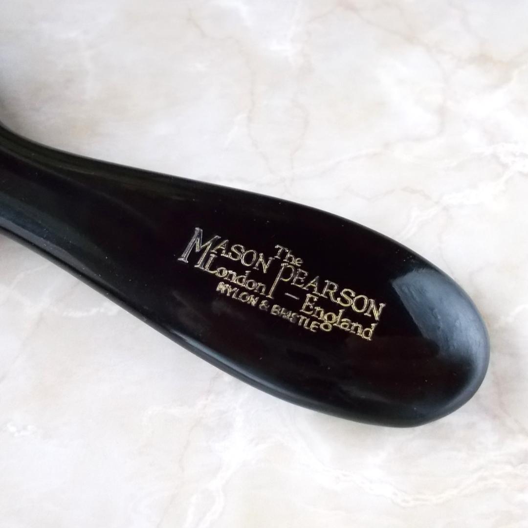 メイソンピアソン　ヘアブラシ　ジュニアミックス　ダーク・ルビー