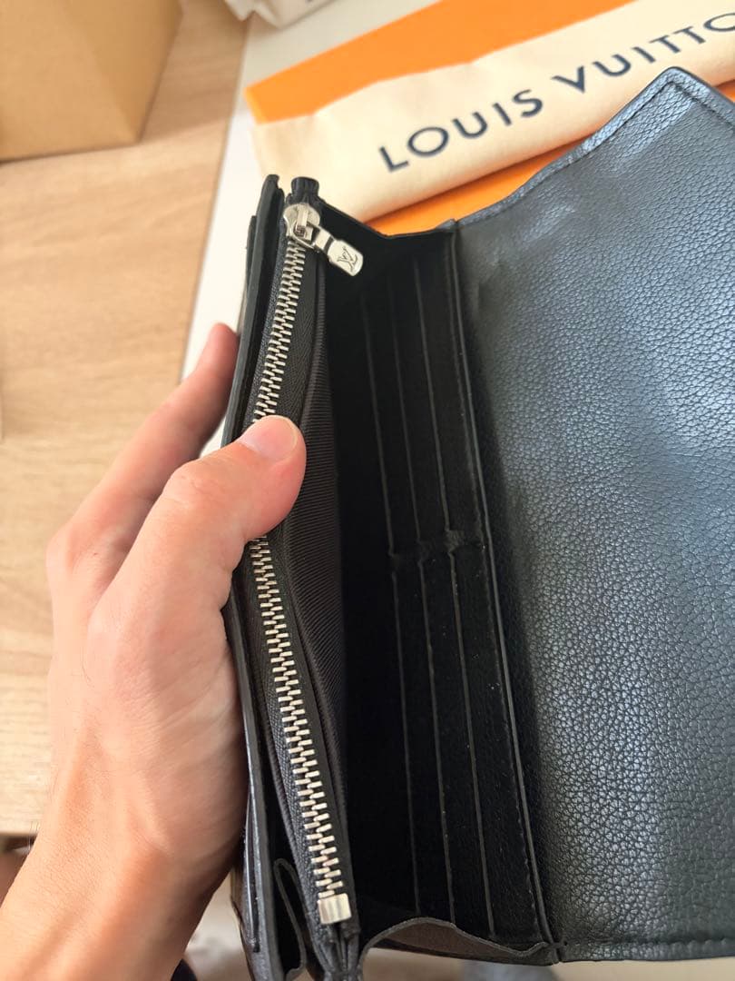 ルイヴィトン ポルトフォイユ マイロックミー 長財布 黒