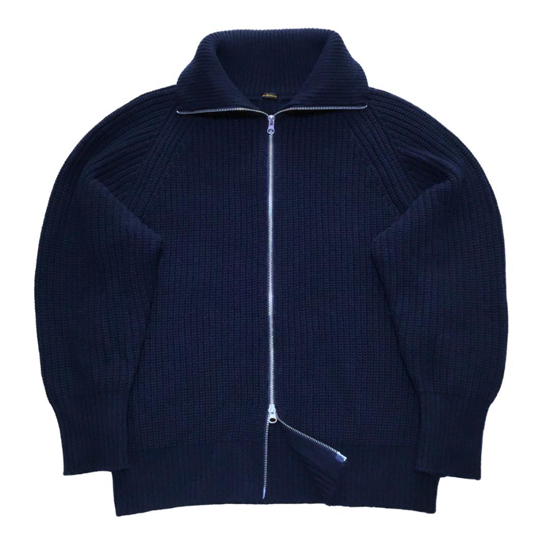 Ets. MATERIAUX エディフィス マテリオ 肉厚 ドライバーズニット