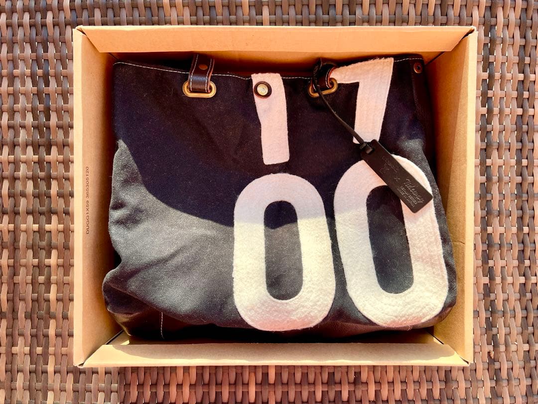 美品⭐︎競走馬使用済　競馬　ゼッケンバッグ　本革　名馬のヘア付き　社台SS 購入品