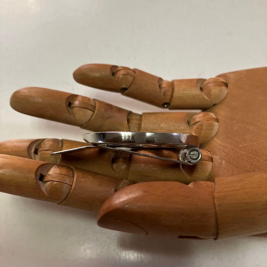 前*伸様 グッチシルバーマネークリップブラックGG ロゴ　インターロッキング　G