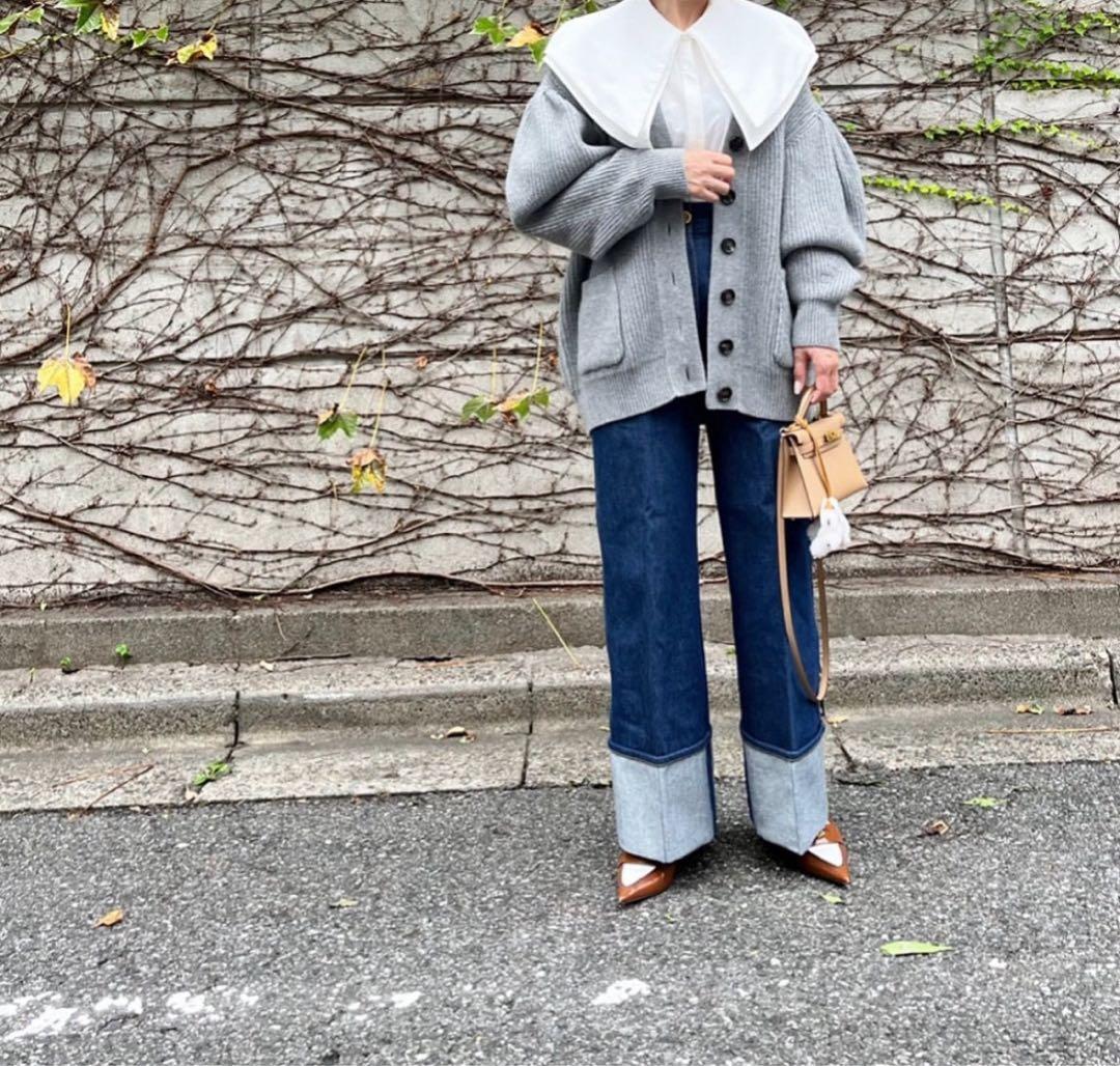 美品⭐︎ロールアップデニム Laetitia