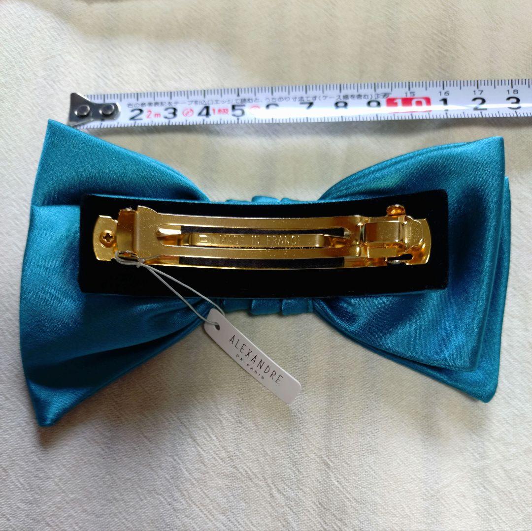 【タグ付き新品未使用品】◆ALEXANDRE DE PARIS　リボンバレッタ