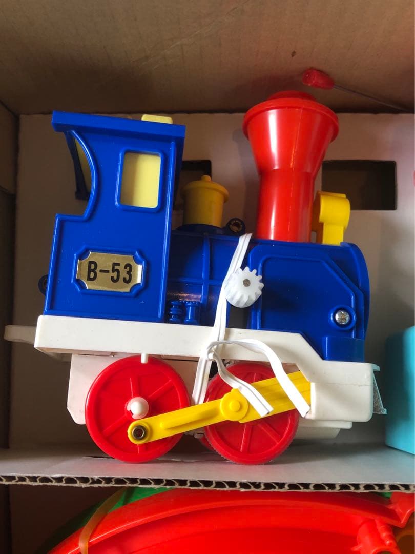 【昭和レトロ】お山のシュッポー 高原の牧場セット　TOYBOX　未使用