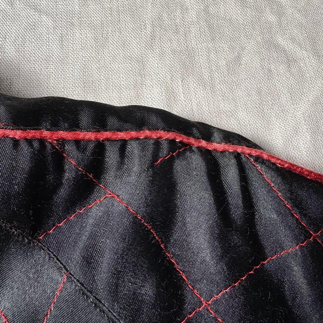 unknown キルティング スーベニアジャケット 龍 ドラゴン スカジャン 黒