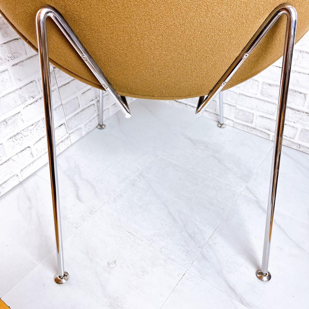 【おしゃれ】オレンジスライスチェア　ピエール・ポーリン　ブラウン　洗浄済み★