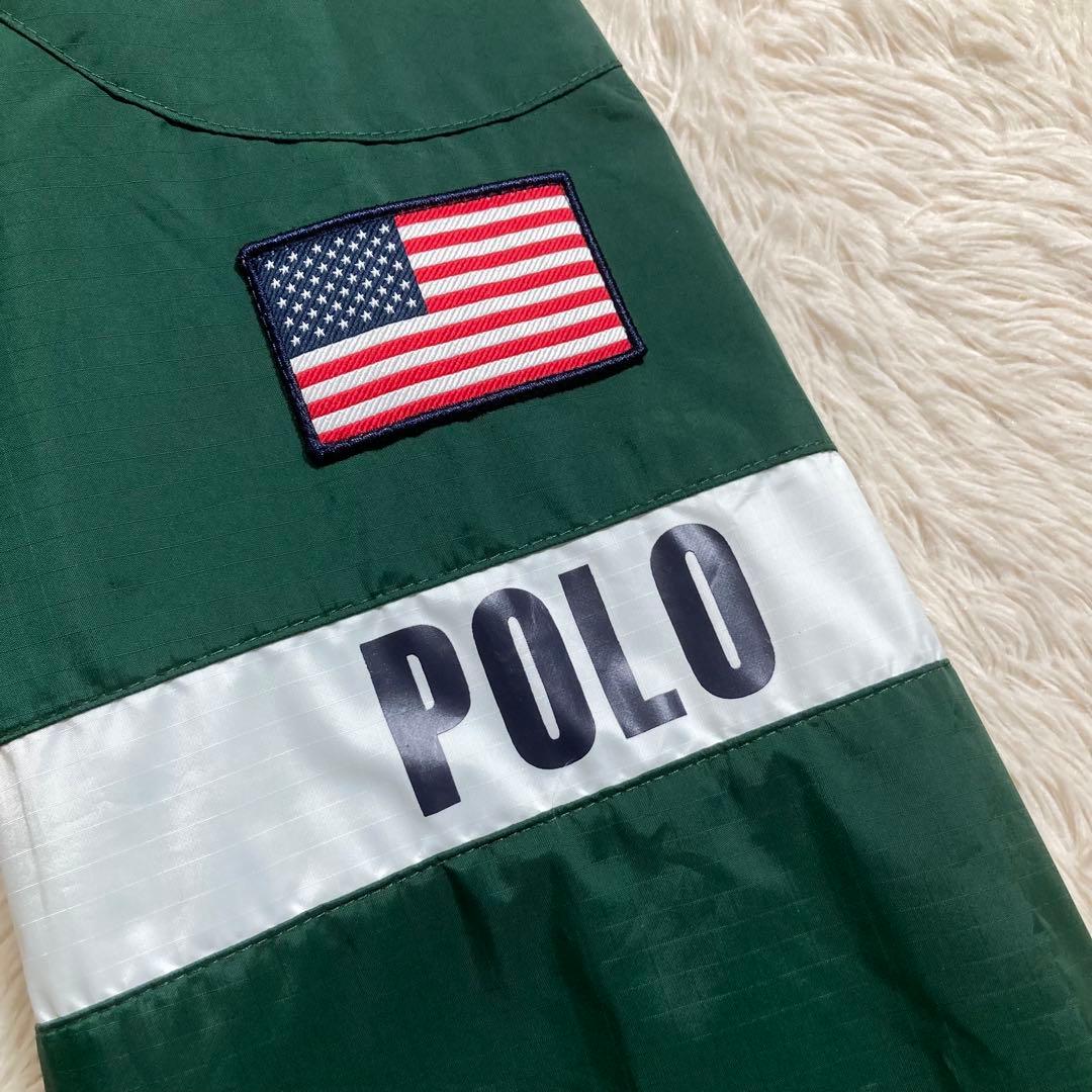 美品 ポロスポーツ ラルフローレン ウィンドブレーカー POLOロゴ ナイロン