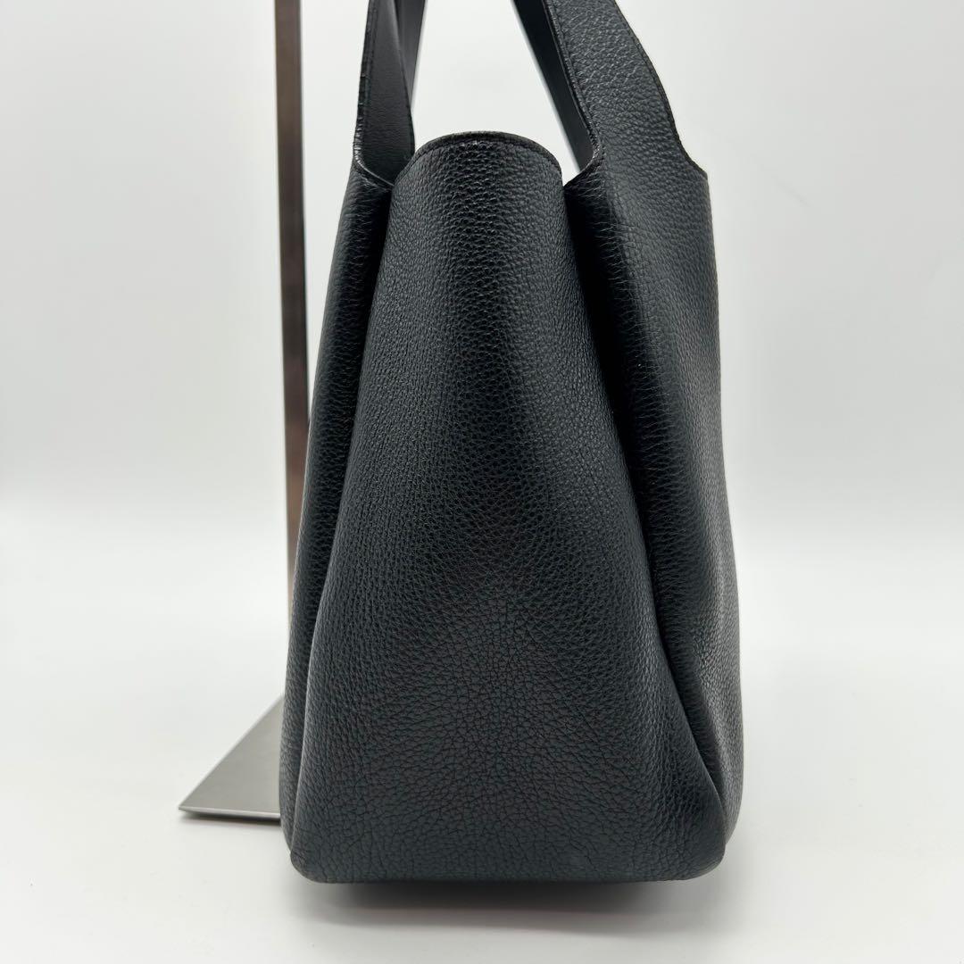 PRADA ミディアム レザー トート ヴィッテロダイノ 1BG335 ブラック