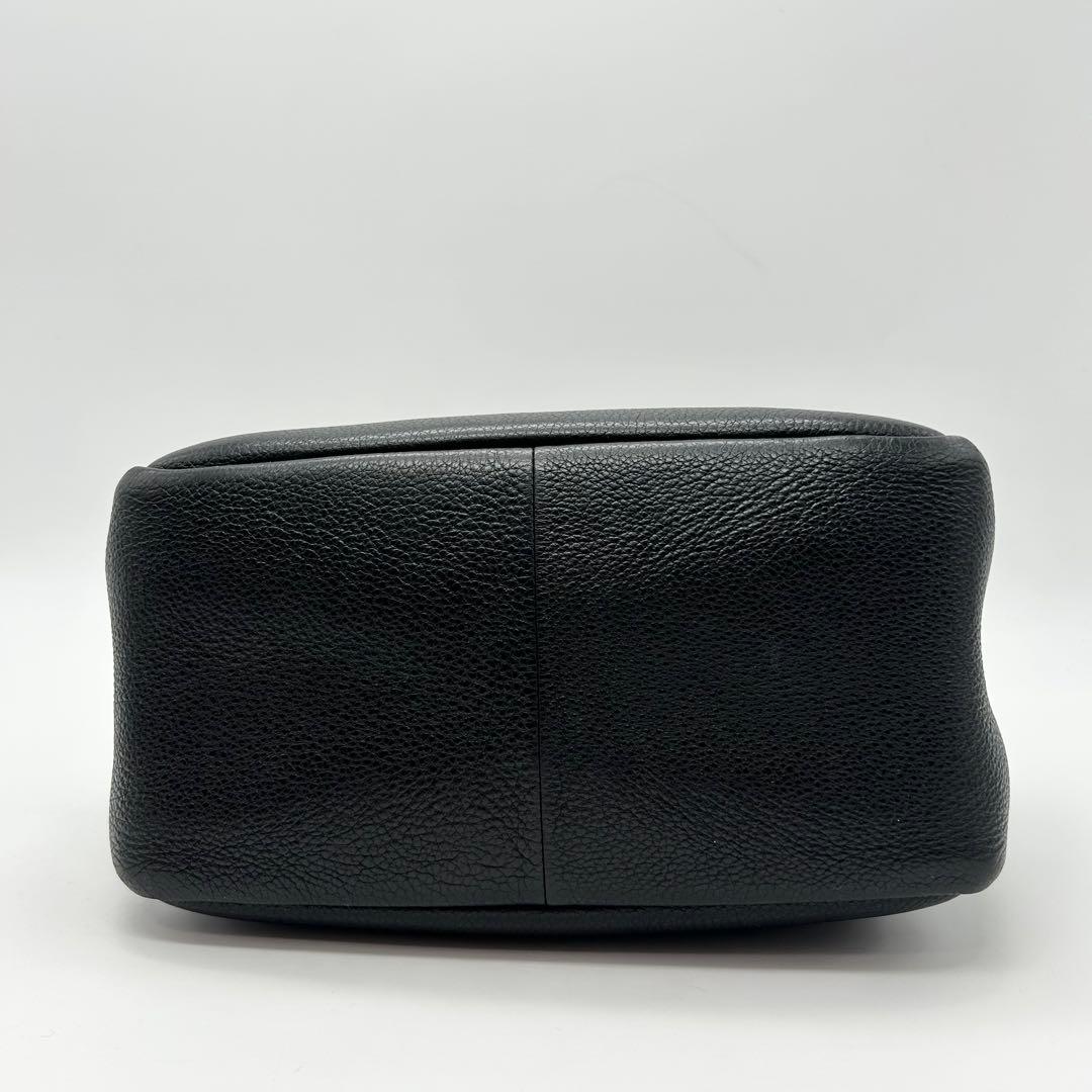 PRADA ミディアム レザー トート ヴィッテロダイノ 1BG335 ブラック