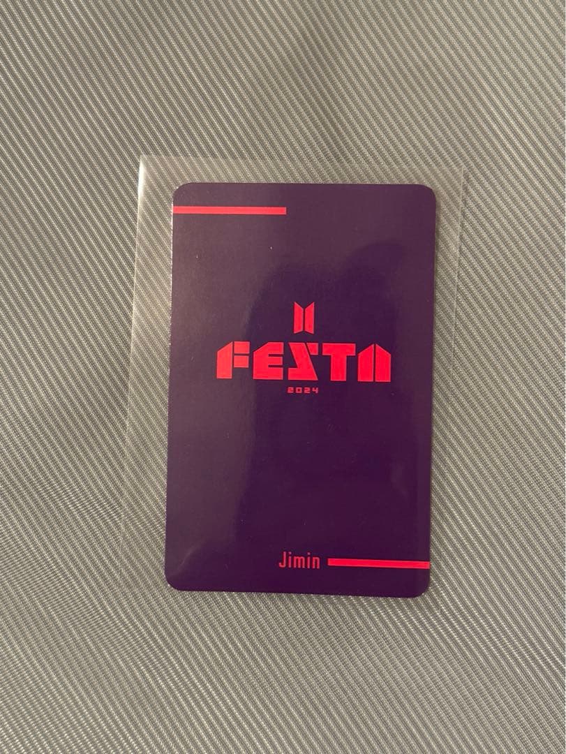 BTS FESTA 2024 ジミン⭐︎トレカ