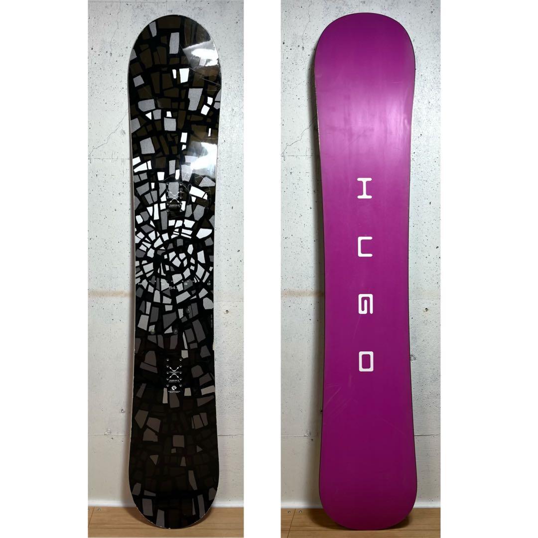 モス スノーボードHUGO 155 /ビンディング BURTON フリースタイル