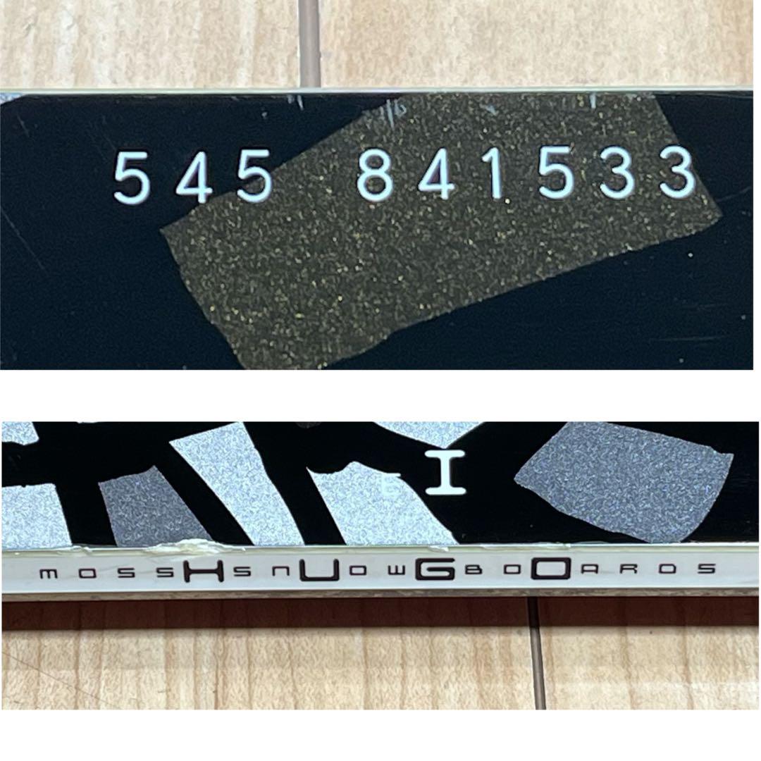 モス スノーボードHUGO 155 /ビンディング BURTON フリースタイル