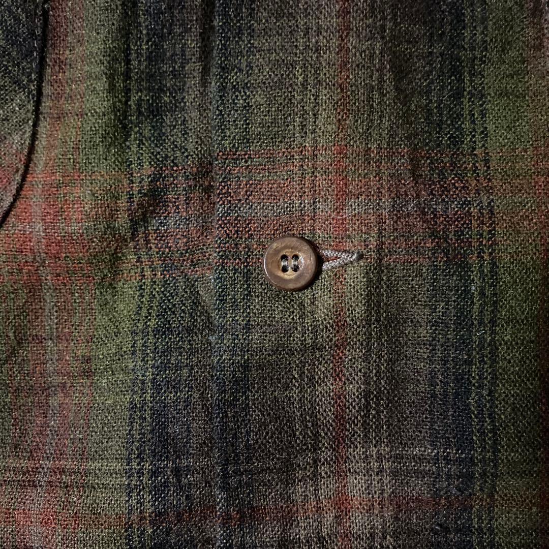 ハ*ー様 ビンテージ60s BEMIDJI WOOLEN MILLS チェックウ