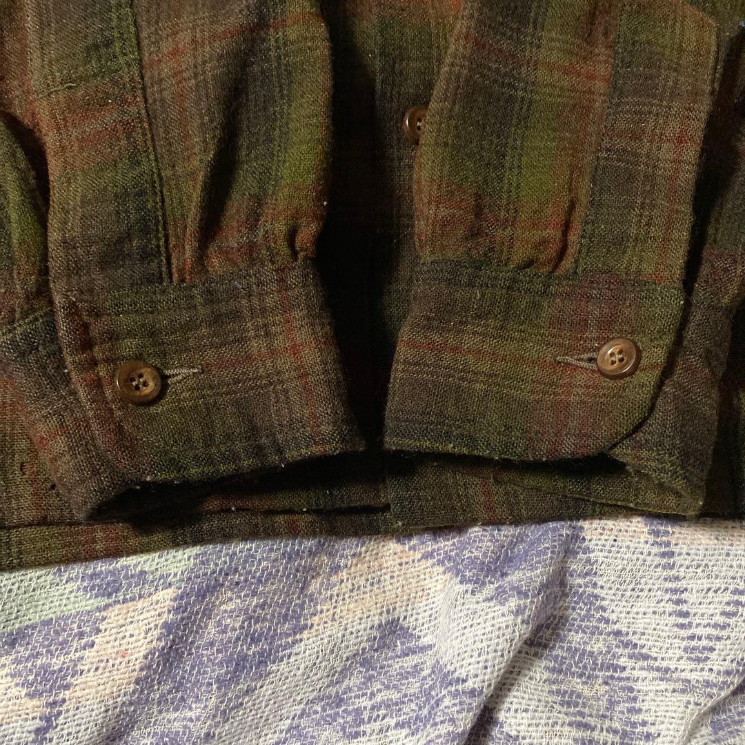 ハ*ー様 ビンテージ60s BEMIDJI WOOLEN MILLS チェックウ