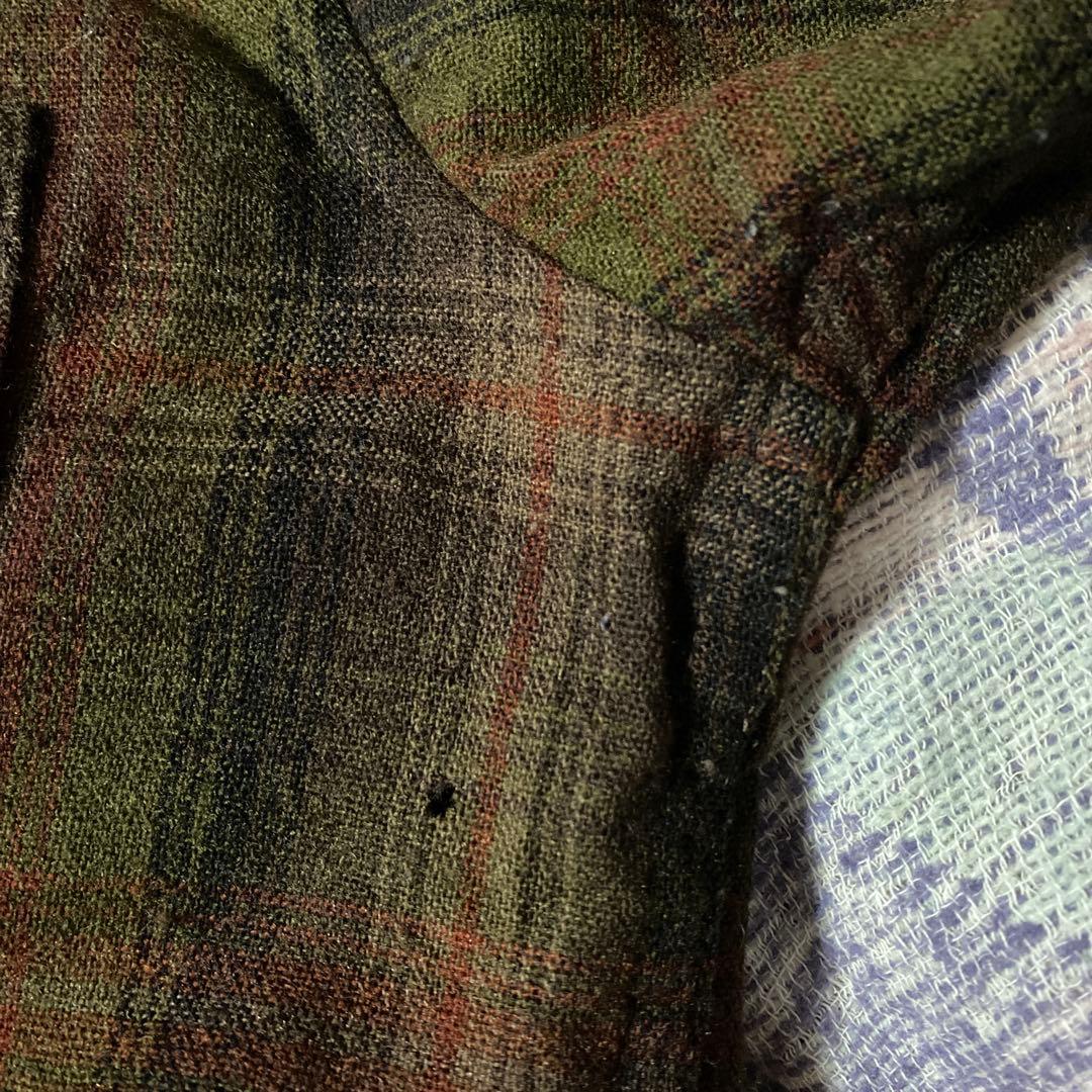 ハ*ー様 ビンテージ60s BEMIDJI WOOLEN MILLS チェックウ