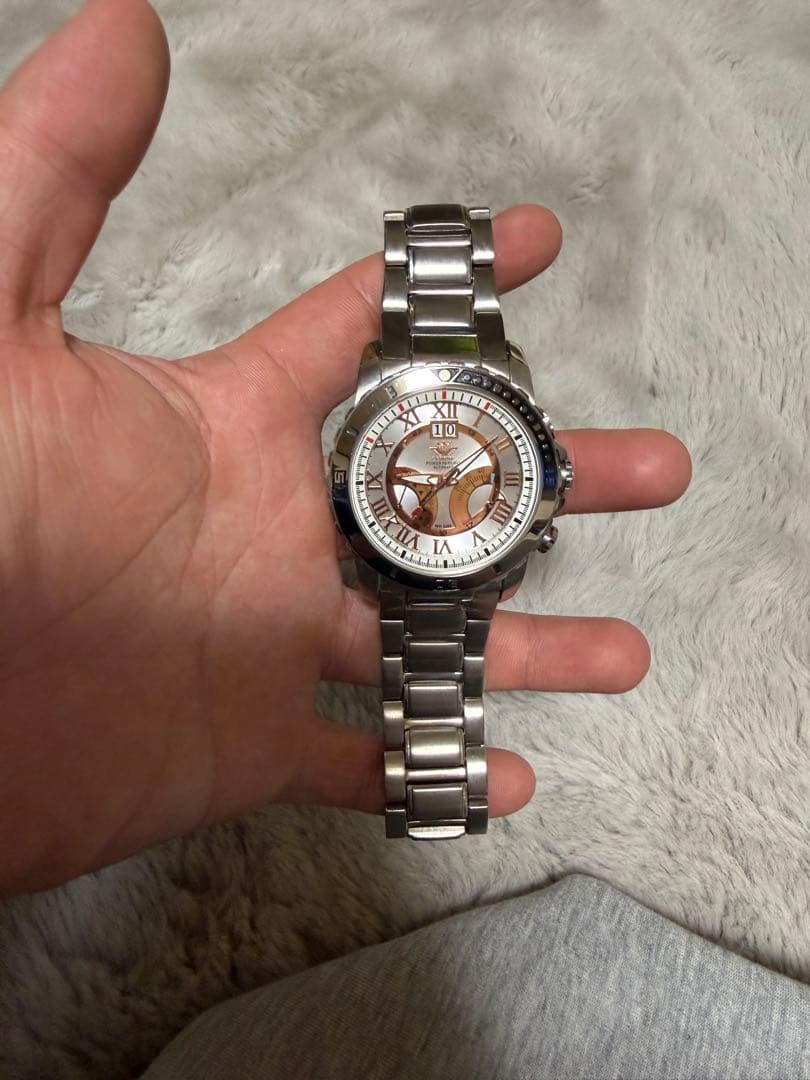 DOMINIC機械式自動巻き腕時計（モデルDS1106G-B）