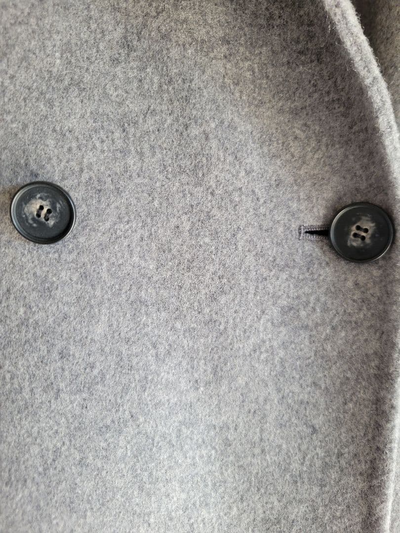 品切れ　23区 MANTECOPure チェスターコート　アウター　M　グレー