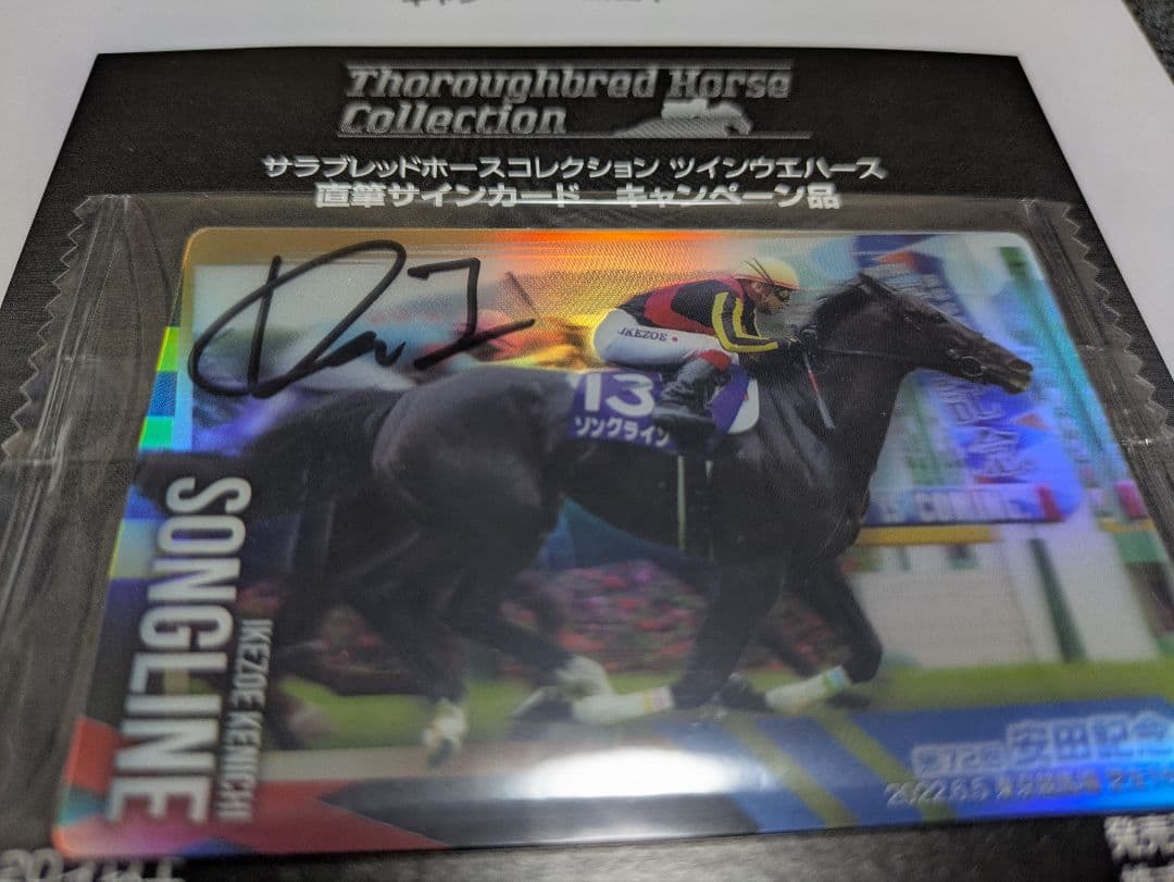 サラブレッドホースコレクション ソングライン池添謙一