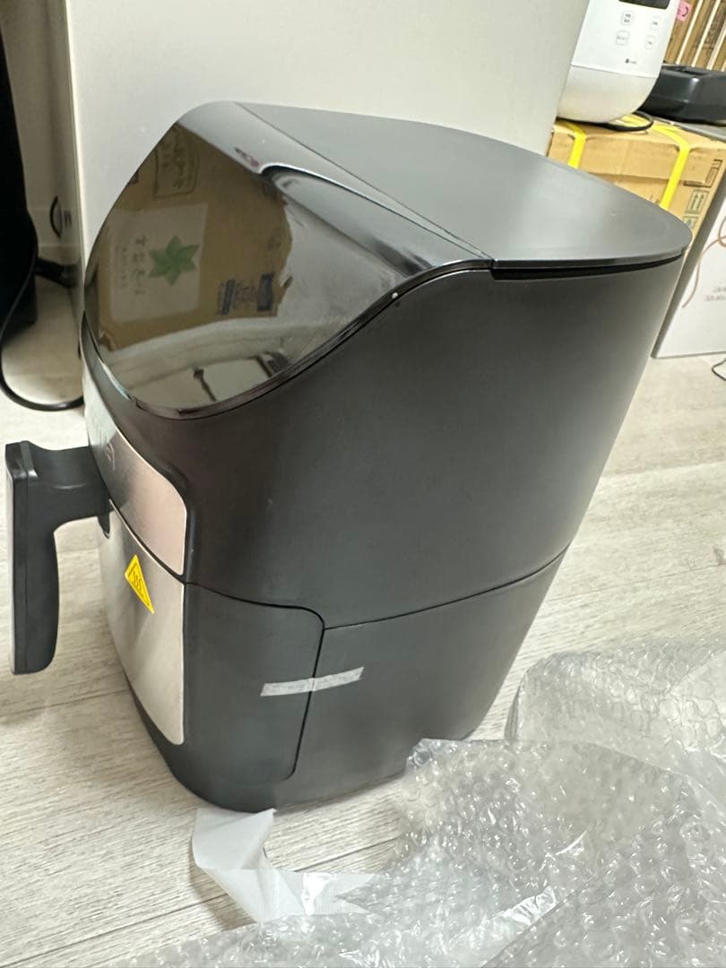 Gourmia ノンフライヤー ブラック/シルバー