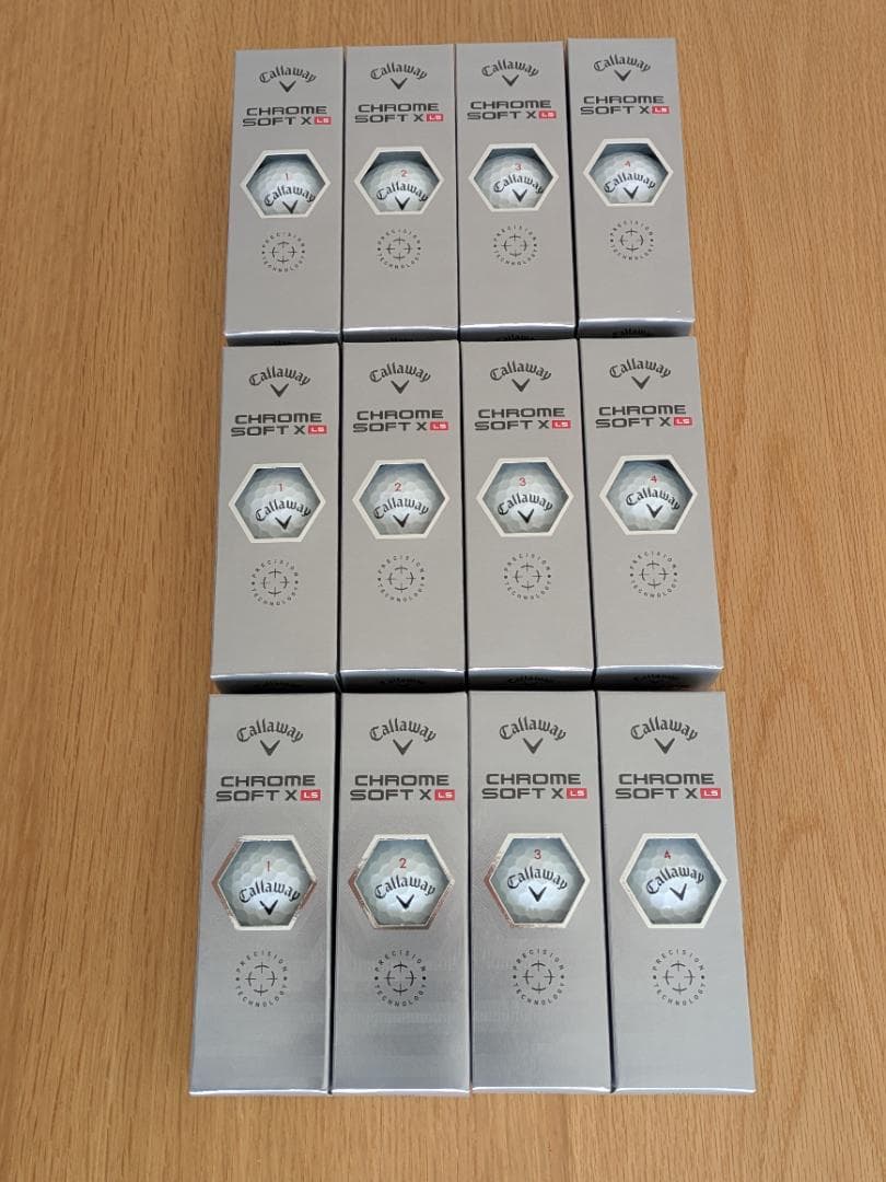 キャロウェイ　ゴルフボール　クロムソフトXLS（3ダース）新品
