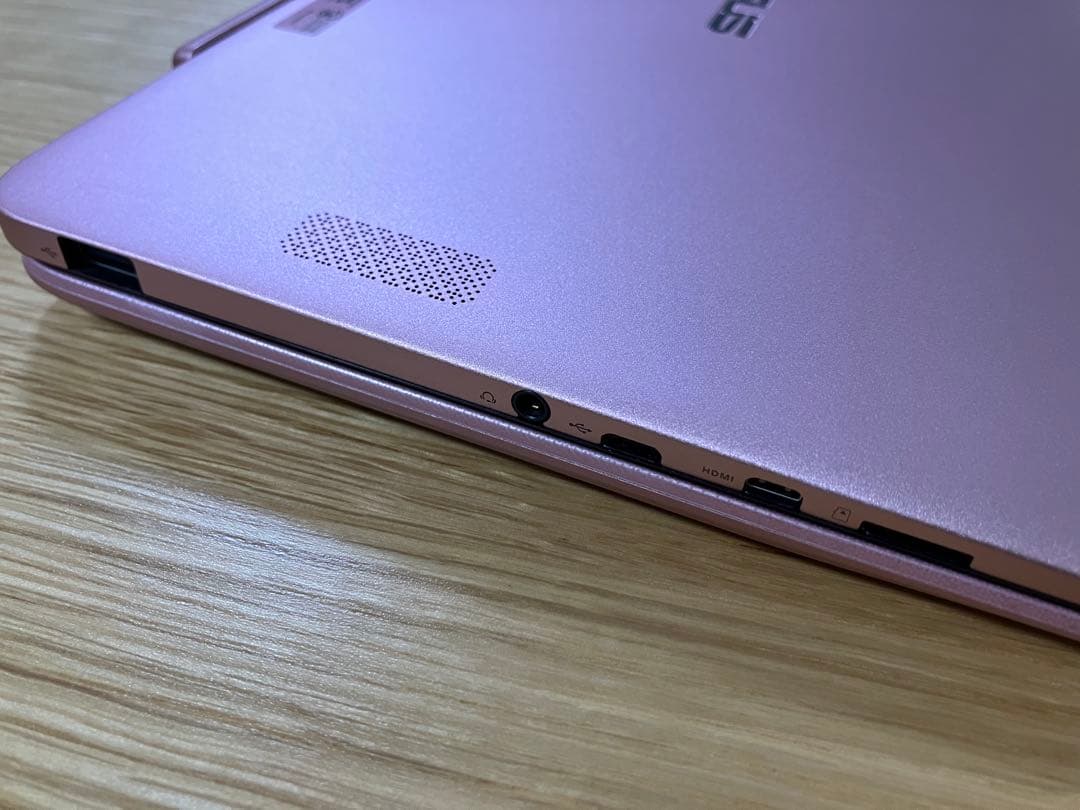 ASUS T101HA 2-in-1 ノートPC ピンク 4GB/64GB