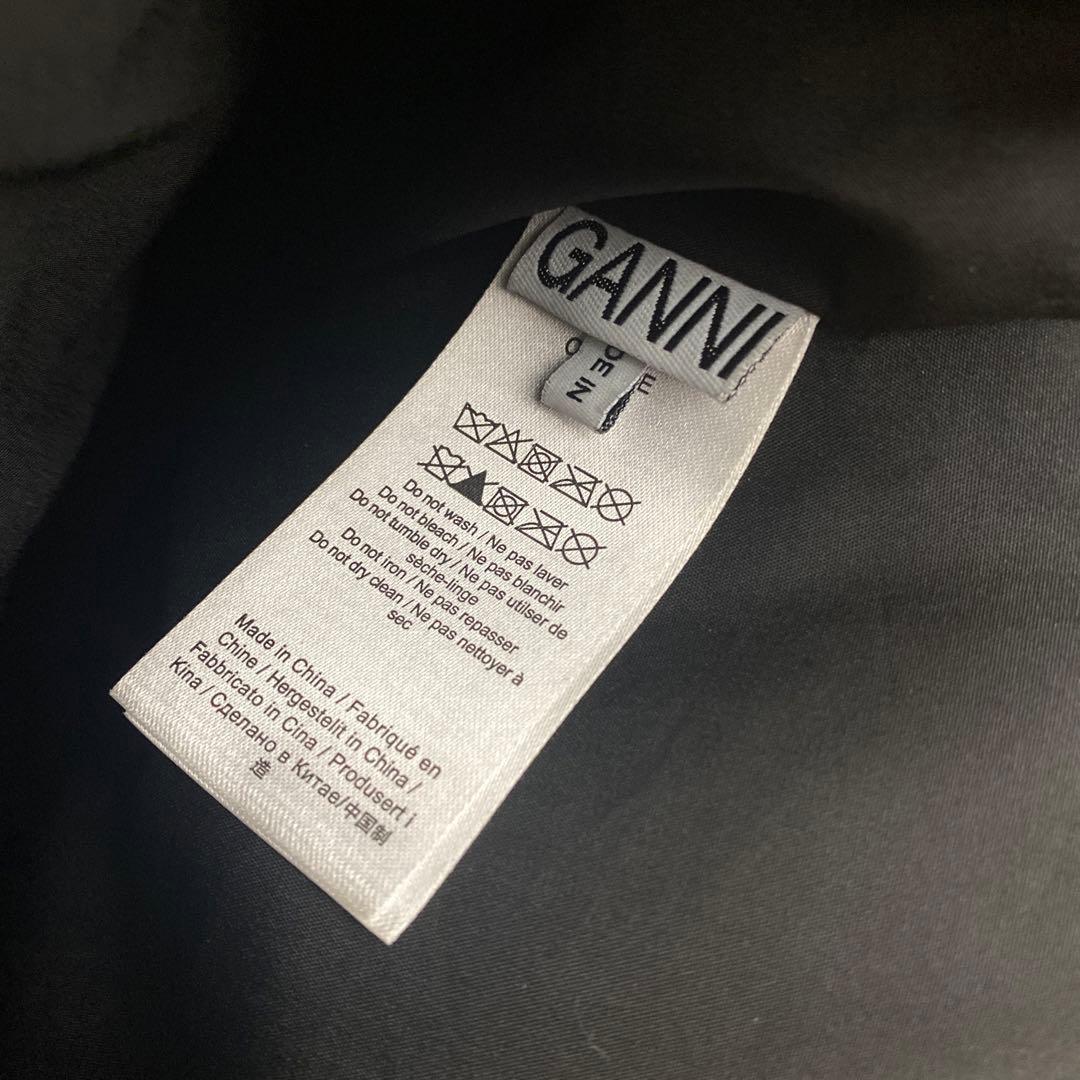 naani様 GANNI リュック 黒 ガニー