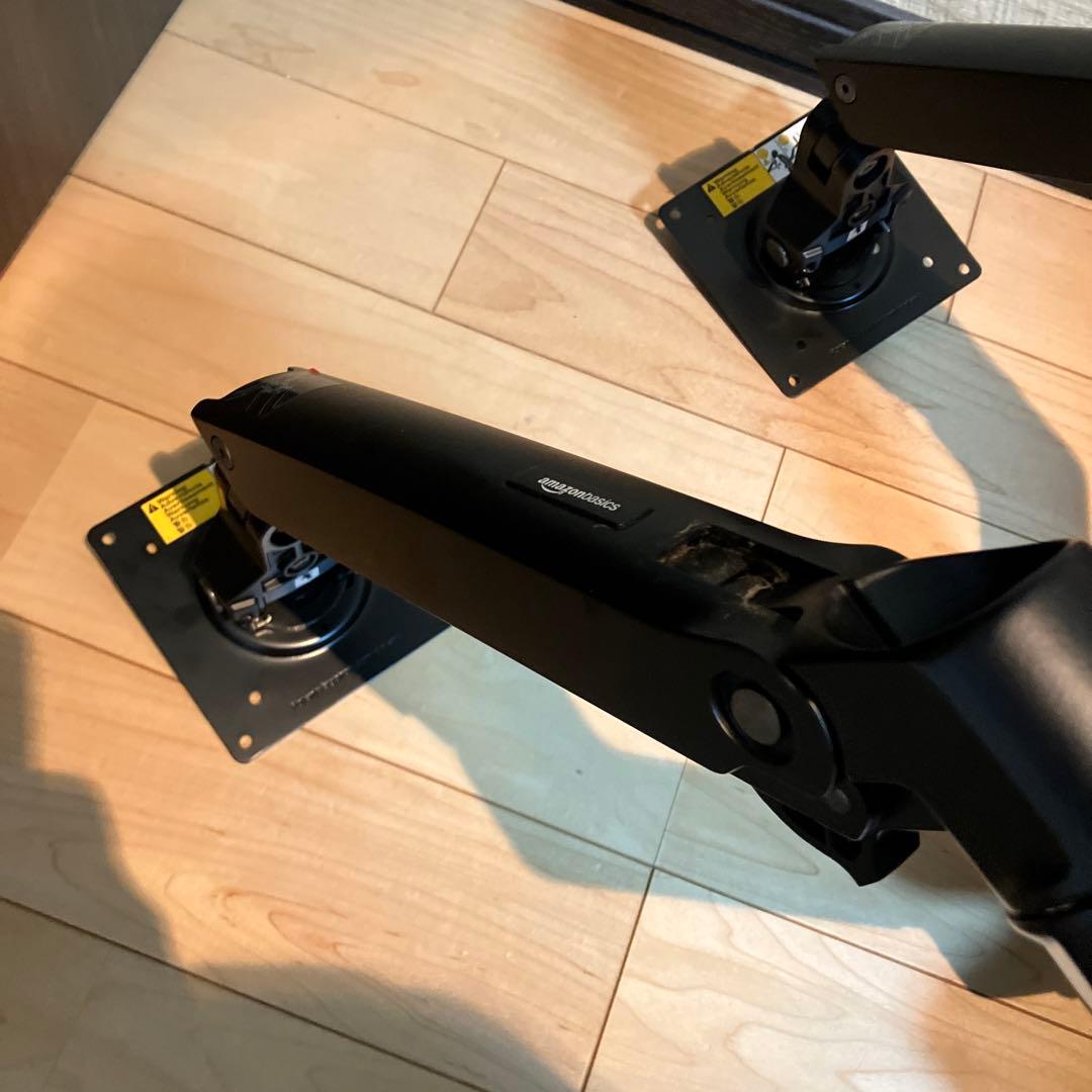 Amazonベーシック　デュアルモニターアーム　エルゴロトン　OEM