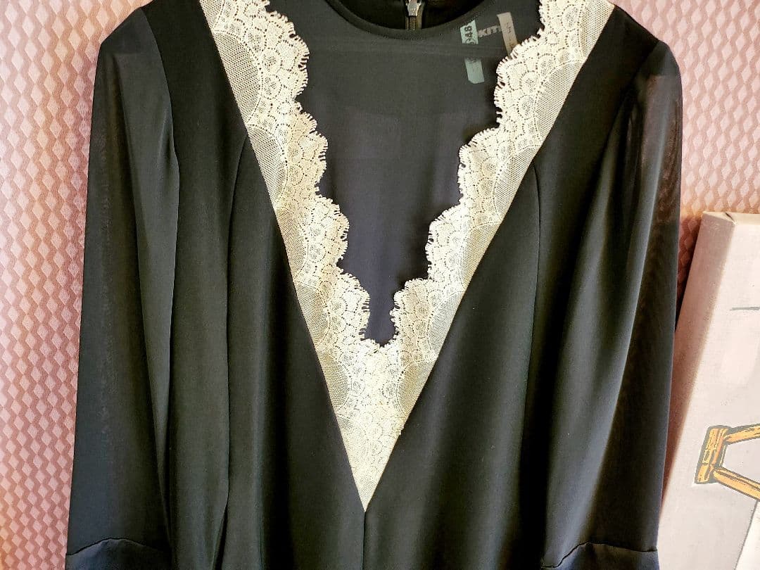 特別値下げ！LOKITHO ロキト　ブラックフォーマルレースワンピース