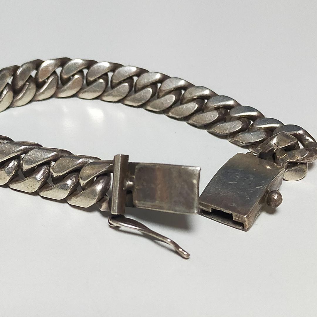 mexico メキシコ製 ヴィンテージ 喜平ブレスレット 極太 重厚 10㎜