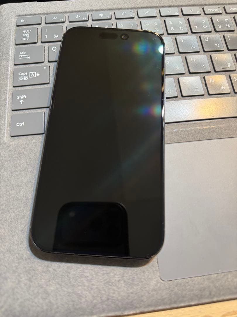 iPhone 15 Pro256GB ブルー チタニウム（傷あり）