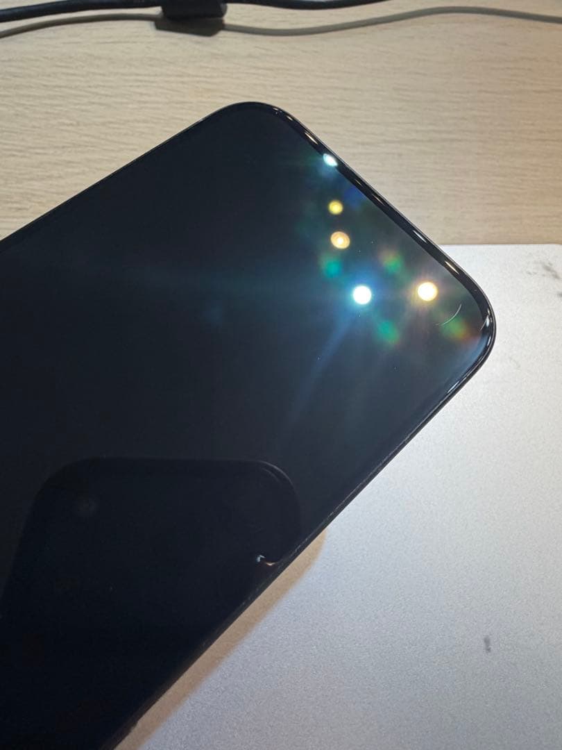 iPhone 15 Pro256GB ブルー チタニウム（傷あり）