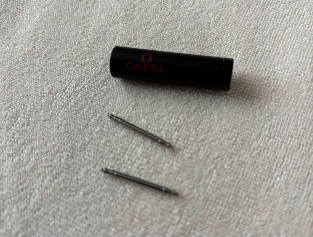 OMEGA official 黒 NATOストラップ/ベルト　美品