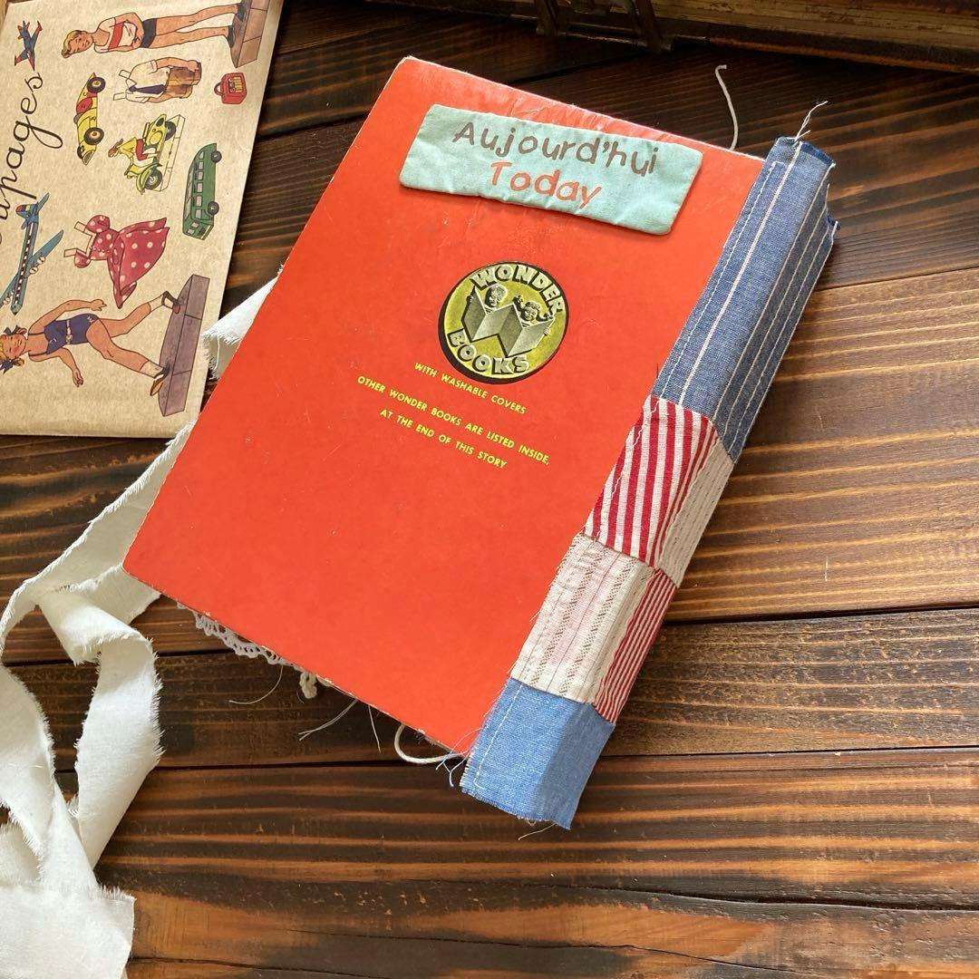 junk journal ジャンクジャーナル雑記帳　平袋付き