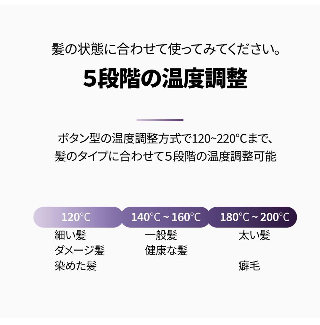 ヘアアイロン Vodana triple flow wave iron