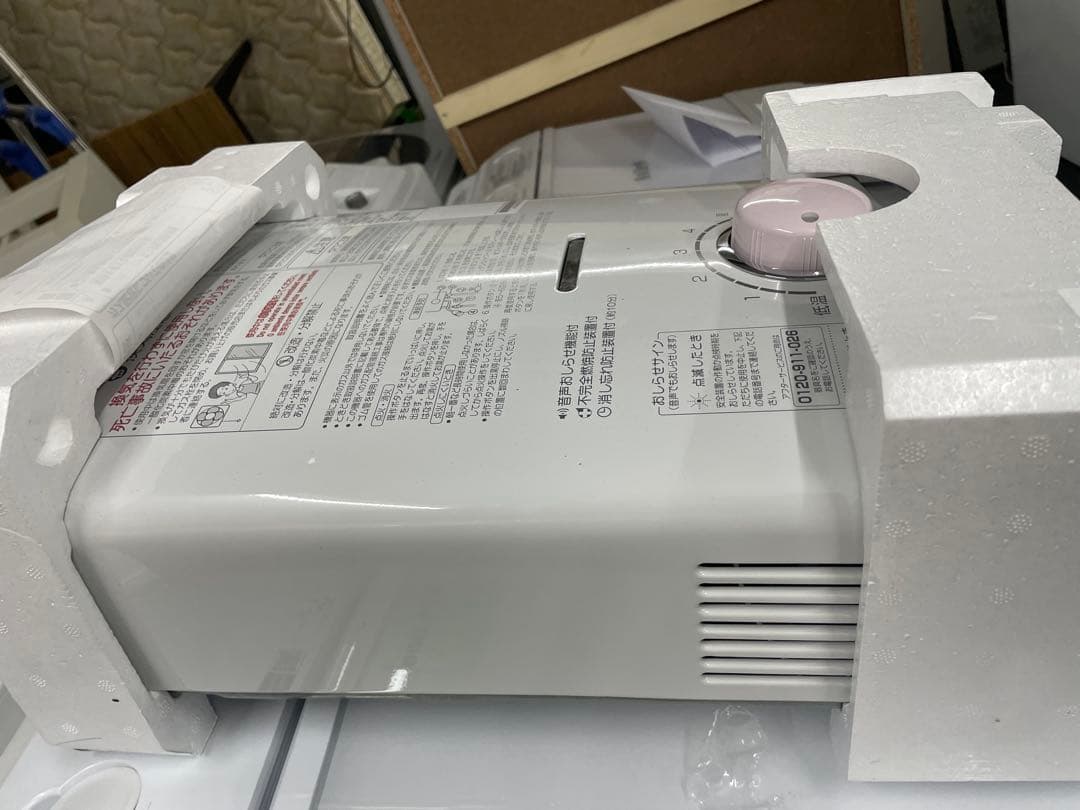 未使用元箱付きノーリツ GQ-551MW-LP ガス瞬間小型湯沸器プロパンガス用