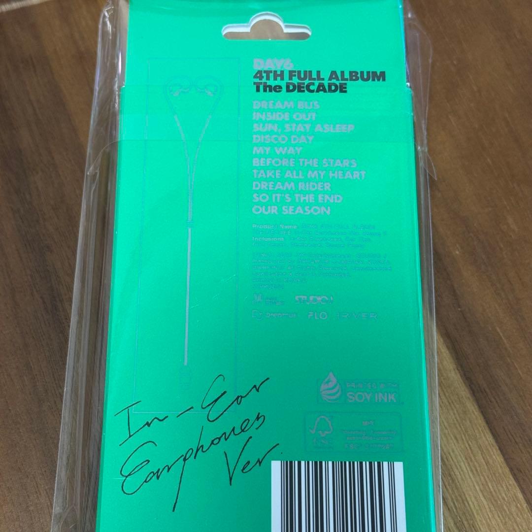 DAY6 The DECADE イヤモニ インイヤー アルバム Young K