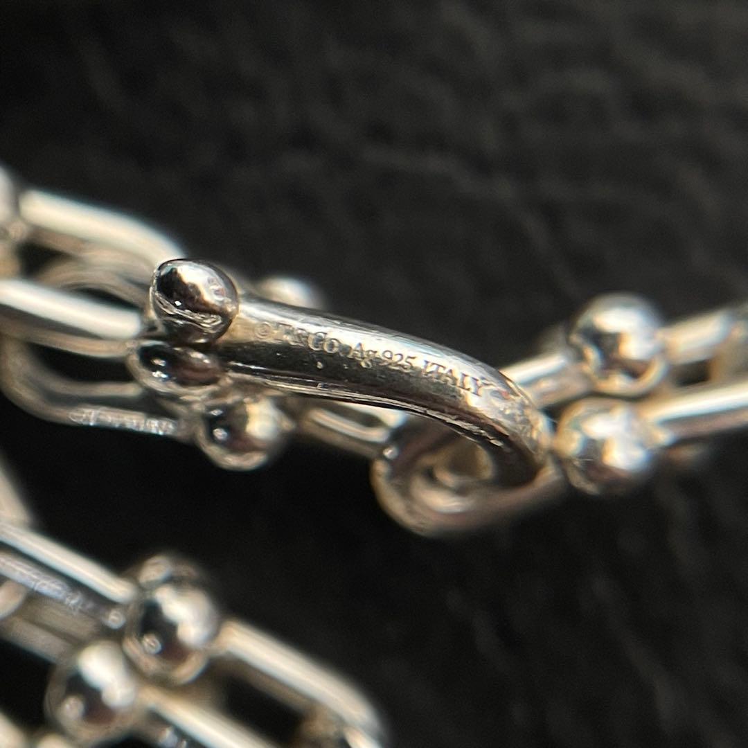 ティファニー ハードウェア マイクロ チェーンブレスレット Ag925