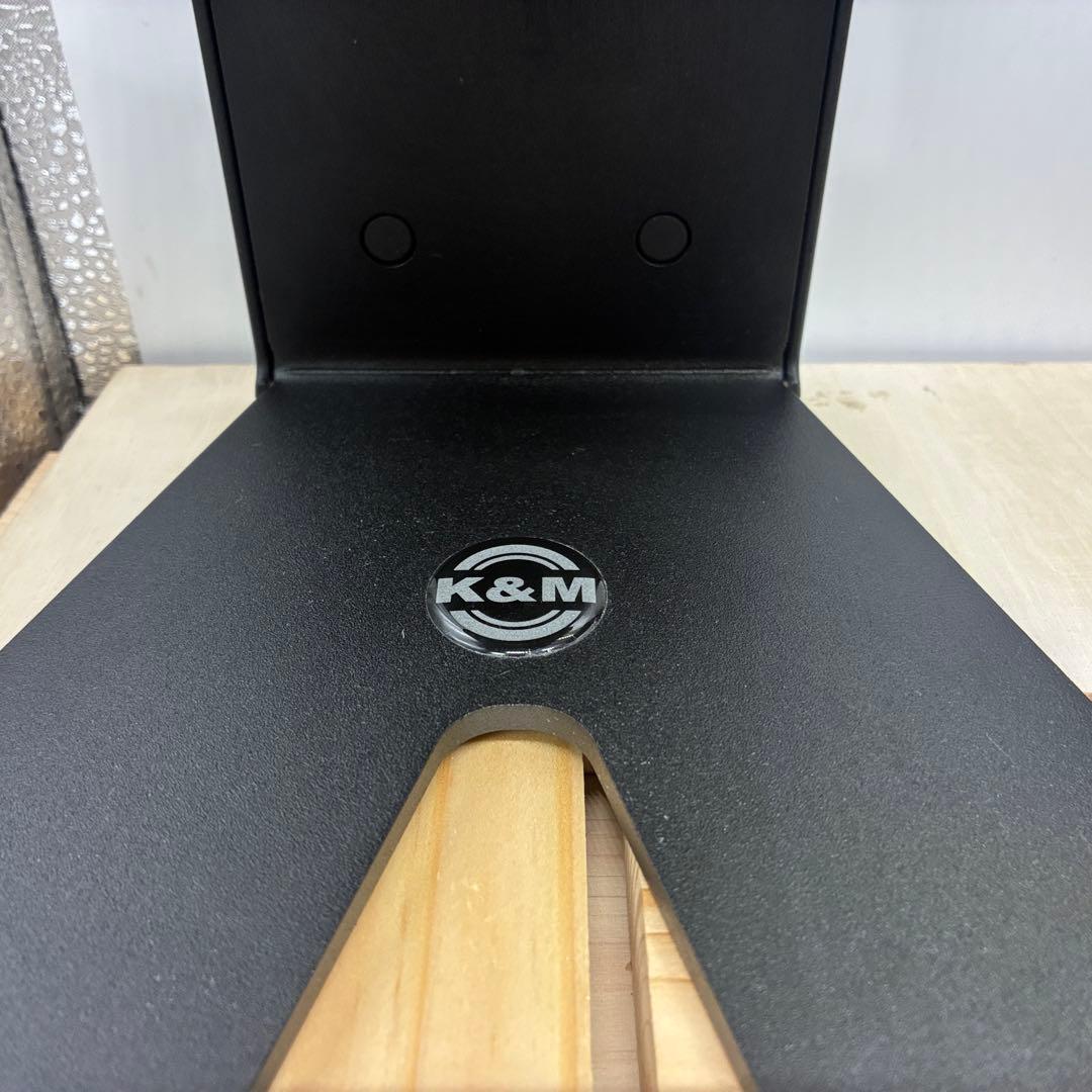 K&M 26772 スピーカースタンド セットPC ペア デスクトップ型